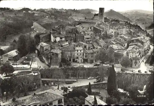 Saint-Paul-de-Vence Saint-Paul-de-Vence Fliegeraufnahme x / La Colle-sur-Loup /Arrond. de Grasse