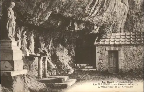 Poulx La Baume Hermitage de St.-Verideme / Poulx /Arrond. de Nimes