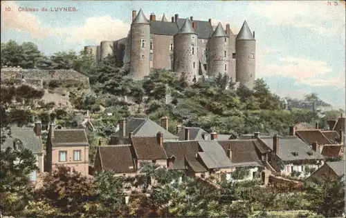 Luynes Indre-et-Loire Chateau de Luynes Schloss / Tours /Arrond. de Tours