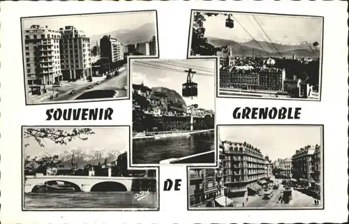 Grenoble Grenoble Bruecke Seilbahn * / Grenoble /Arrond. de Grenoble