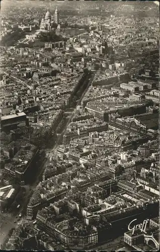 Paris Paris Fliegeraufnahme x / Paris /Arrond. de Paris