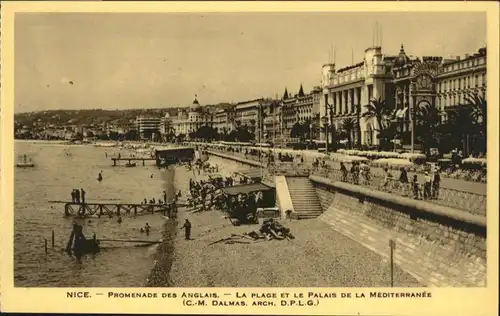 Nice Alpes Maritimes Nice Promenade Anglais * / Nice /Arrond. de Nice