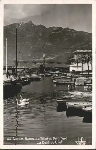 Aix-les-Bains Aix-les-Bains Hafen Schwan Schiff x / Aix-les-Bains /Arrond. de Chambery