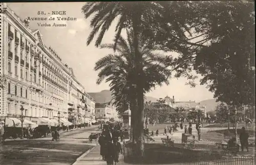 Nice Alpes Maritimes Nice Verdun Avenue * / Nice /Arrond. de Nice