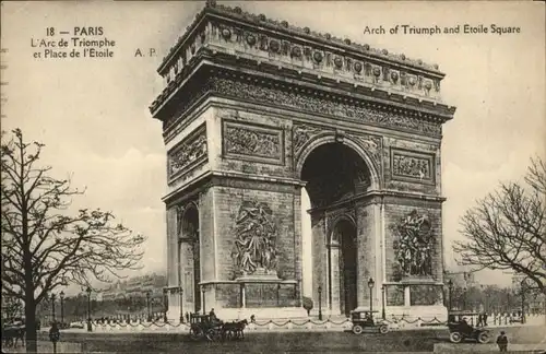 Paris Paris Triumphbogen x / Paris /Arrond. de Paris