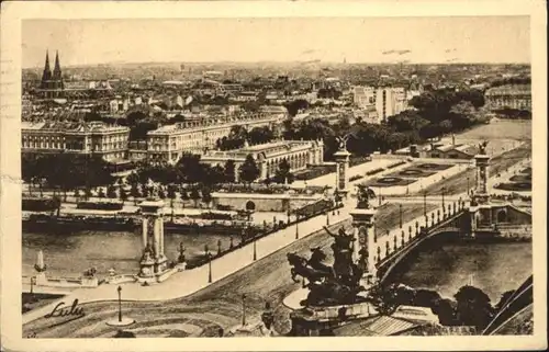 Paris Paris Alexandersbruecke x / Paris /Arrond. de Paris