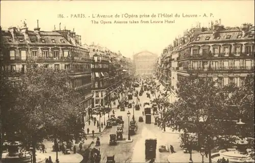 Paris Paris l'Avenue de l'Opera * / Paris /Arrond. de Paris