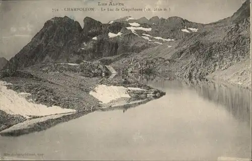 Champoleon Champoleon Le Lac de Crupillouse x / Champoleon /Arrond. de Gap