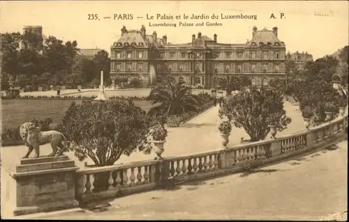 Paris Paris Le Palais de le Jardin du Luxembourg x / Paris /Arrond. de Paris