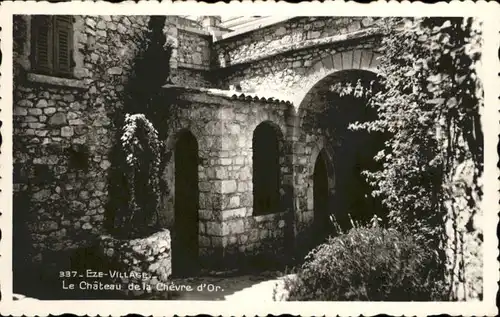 Eze Alpes-Maritimes Eze Le Chateau de la Chevre d'Or * / Eze /Arrond. de Nice