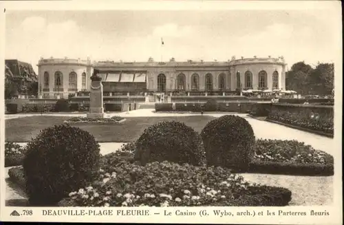 Deauville-Plage-Fleurie Deauville-Plage-Fleurie Le Casino * / Deauville /Arrond. de Lisieux