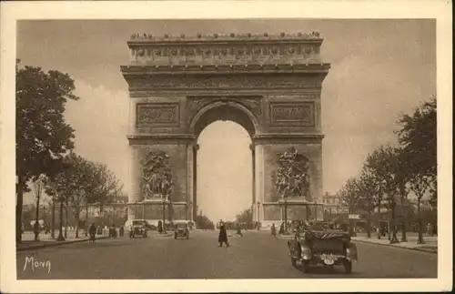 Paris Paris L'Arc de Triomphe de l'Etoile x / Paris /Arrond. de Paris