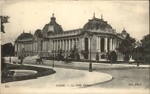 Paris Paris Le Petit Palais x / Paris /Arrond. de Paris