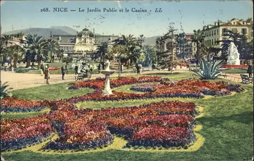 Nice Alpes Maritimes Nice Le Jardin Public Le Casino x / Nice /Arrond. de Nice