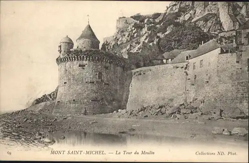 Le Mont-Saint-Michel Le Mont-Saint-Michel La Tour du Moulin * / Le Mont-Saint-Michel /Arrond. d Avranches