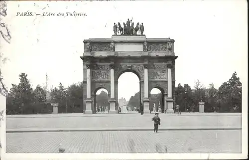 Paris Paris L'Arc de Triomphe x / Paris /Arrond. de Paris