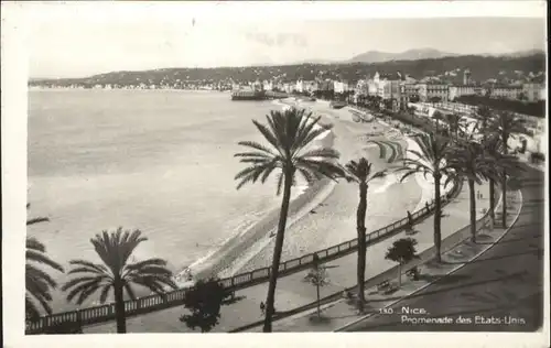 Nice Alpes Maritimes Nice Promenade des Etats-Unis x / Nice /Arrond. de Nice