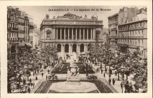 Marseille Marseille  Le Square de la Bourse * / Marseille /Arrond. de Marseille