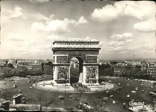Paris Paris Place de l'Etoile L'Arc de Triomphe x / Paris /Arrond. de Paris
