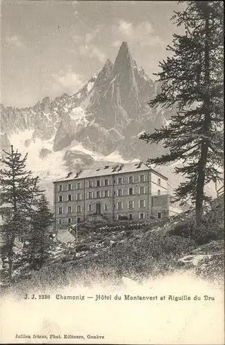 Chamonix Hotel Montanvert  Kat. Chamonix-Mont-Blanc