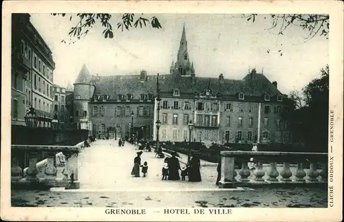Grenoble Hotel de Ville Kat. Grenoble
