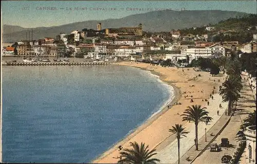 Cannes Alpes-Maritimes Mont Chevalier Kat. Cannes