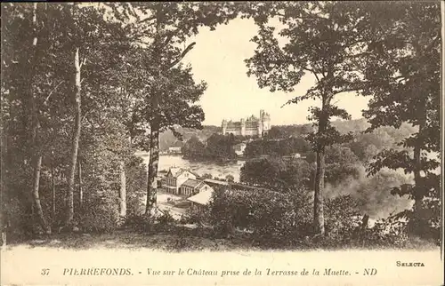 Pierrefonds Oise Chateau  Kat. Pierrefonds