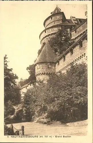 Haut-Koenigsbourg Hohkoenigsburg Grand Bastion / Orschwiller /Arrond. de Selestat-Erstein