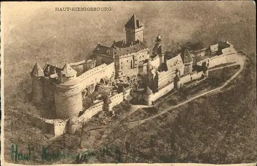 Haut-Koenigsbourg Hohkoenigsburg  / Orschwiller /Arrond. de Selestat-Erstein