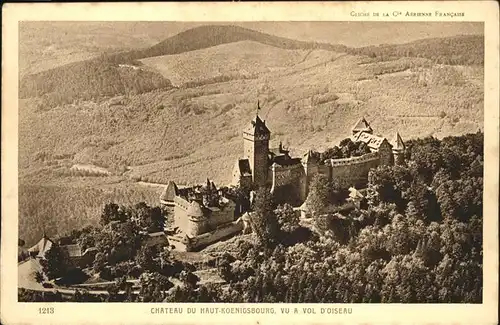 Haut-Koenigsbourg Hohkoenigsburg Chateau / Orschwiller /Arrond. de Selestat-Erstein