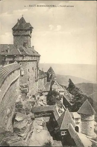 Haut-Koenigsbourg Hohkoenigsburg Fortifications / Orschwiller /Arrond. de Selestat-Erstein