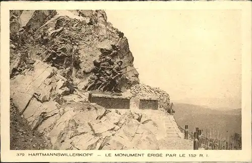 Hartmannswillerkopf Monument Erige Par Le / Hartmannswiller /Arrond. de Guebwiller