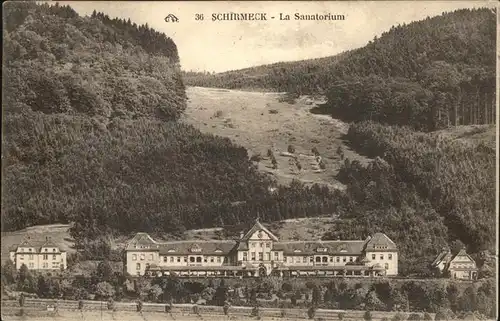 Schirmeck Sanatorium  Kat. Schirmeck