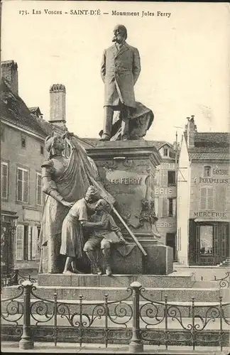 Saint-Die-des-Vosges Monument Jules Ferry Kat. Saint-Die-des-Vosges