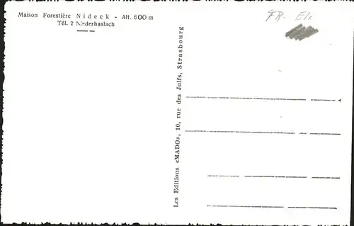 Niederhaslach  Kat. Niederhaslach