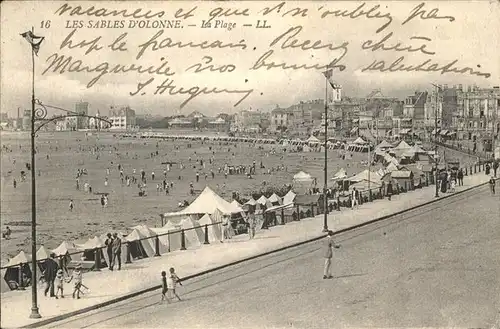 Les Sables-d Olonne Plage Kat. Les Sables-d Olonne