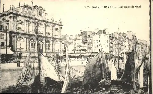 Le Havre Musee et le Quai Schiff Kat. Le Havre