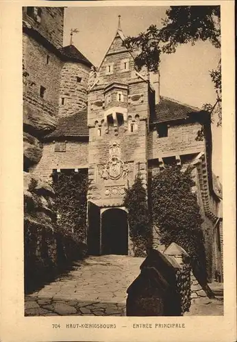 Haut-Koenigsbourg Hohkoenigsburg  / Orschwiller /Arrond. de Selestat-Erstein