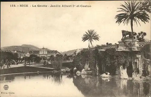 hw05769 Nice Alpes Maritimes Grotte Jardin Albert Ier Kategorie. Nice Alte Ansichtskarten