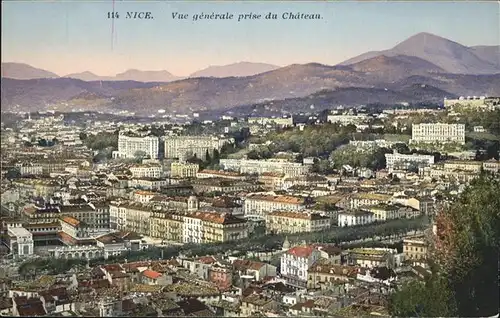 hw05833 Nice Alpes Maritimes Vue generale Kategorie. Nice Alte Ansichtskarten