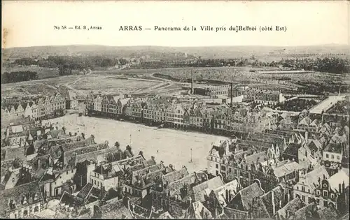 Arras Pas-de-Calais Panorama  Kat. Arras