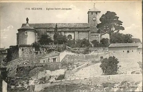 Beziers Eglise Saint-Jacques Kat. Beziers