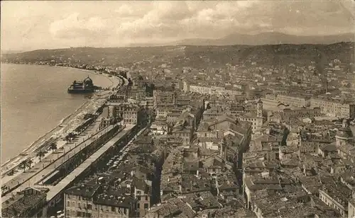 hw05911 Nice Alpes Maritimes Panorama Kategorie. Nice Alte Ansichtskarten