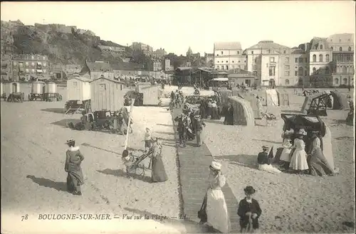 Boulogne-sur-Mer Plage Kat. Boulogne-sur-Mer