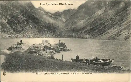 Cauterets Lac Gaube Kat. Cauterets