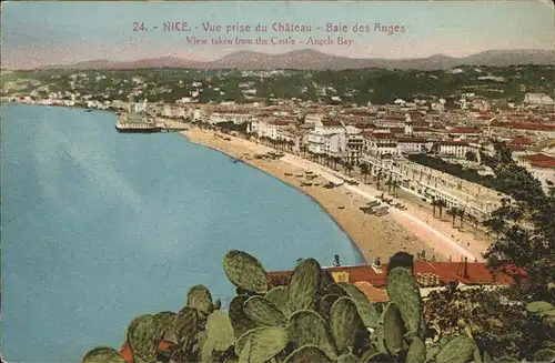 hw06068 Nice Alpes Maritimes Baie Anges Kategorie. Nice Alte Ansichtskarten