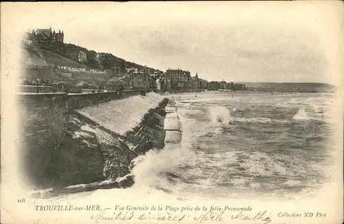 Trouville-sur-Mer Plage Kat. Trouville-sur-Mer