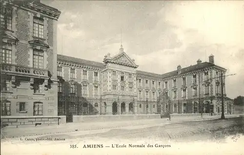 Amiens Ecole Normale Garcons Kat. Amiens