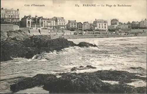 Parame Plage Rochebonne Kat. Saint-Malo