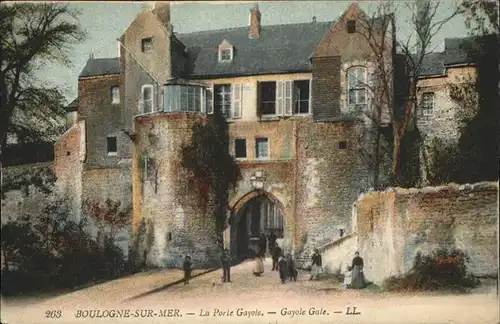 Boulogne-sur-Mer Porte Gayole Kat. Boulogne-sur-Mer